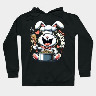 Joyful Tastes: Hopping Into Flavor with Chef Bunny Hoodie